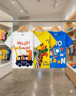 Kids Premium T-Shirts - 3 Pcs